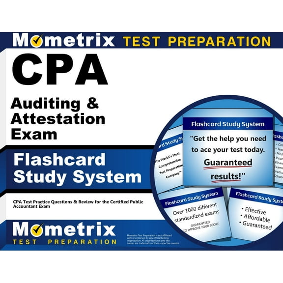 CPA Auditing & Attestation Exam Flashcard Study System