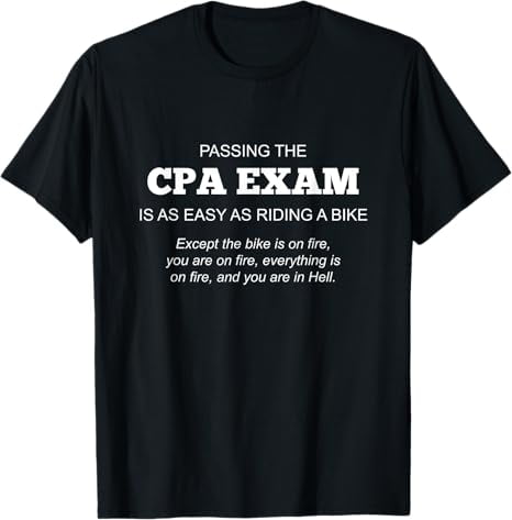 CPA Exam Accounting Major Certified Public Accountant T-Shirt - Walmart.com