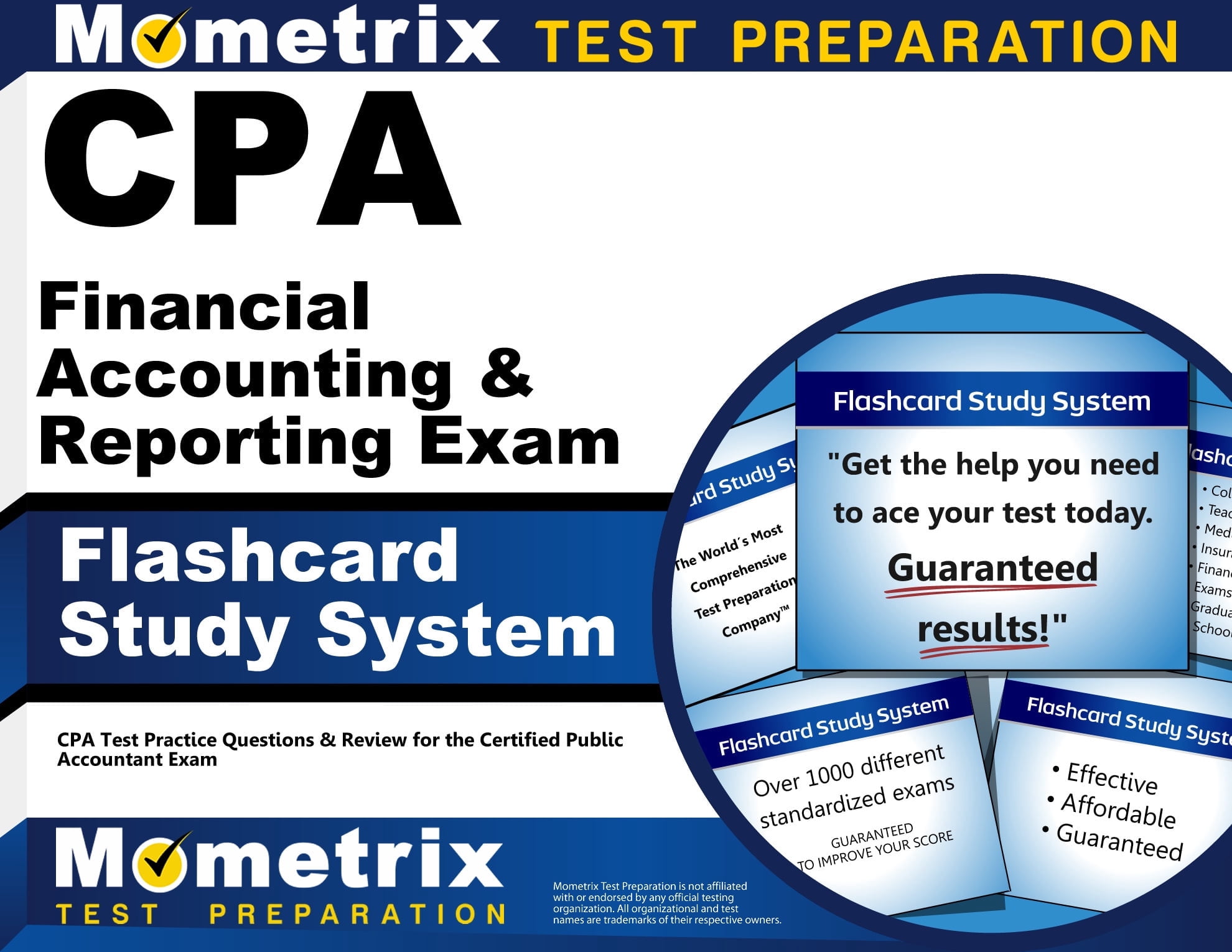 Free Shipping! CPA Financial Accounting & Reporting Exam Flashcard ...
