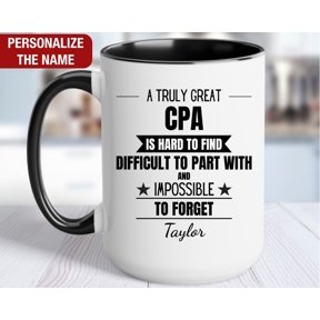 CPA Personalized Gift CPA Thank You Mug CPA Cup Certified Public Accountant Gift Cpa Retir