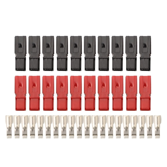 CPAN 1 Set 15A/45A Plug Connector Quick Connect Disconnect Kit For Anderson Plug 20-12AWG Wire
