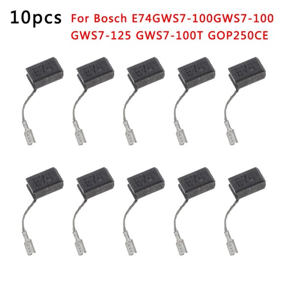 CPAN 10pcs Carbon Brushes For Bosch E74/GWS7-100/GWS7-100 GWS7-125 GWS7-100T GOP250CE