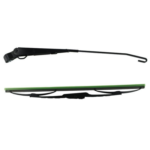CPAN 12V Windshield Wiper Kit with 400mm Wipers and Blades For Boat RV