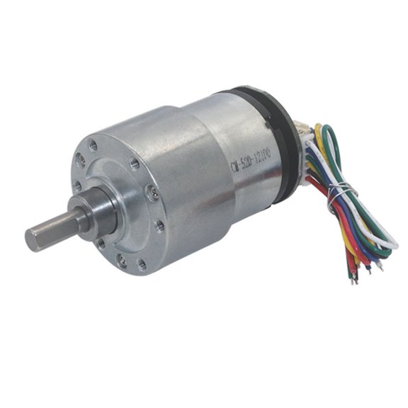 CPAN 1PCS for JGB37‑520 DC12V Gear Motor Speed Reduction Geared Motor with Encoder