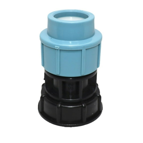CPAN 1pc 20/25/32mm Garden IBC Tank Connector Straight Outlet Adapter Water spliter