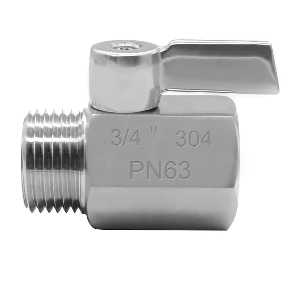 CPAN 1pc Garden Hose 3/4" Shut Off Valve Thread Heavy Duty Ball Valve