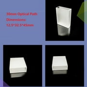 CPAN 1pc Glass cuvette suitable for 751/722 Spectrophotometer, optical path 10mm-50mm