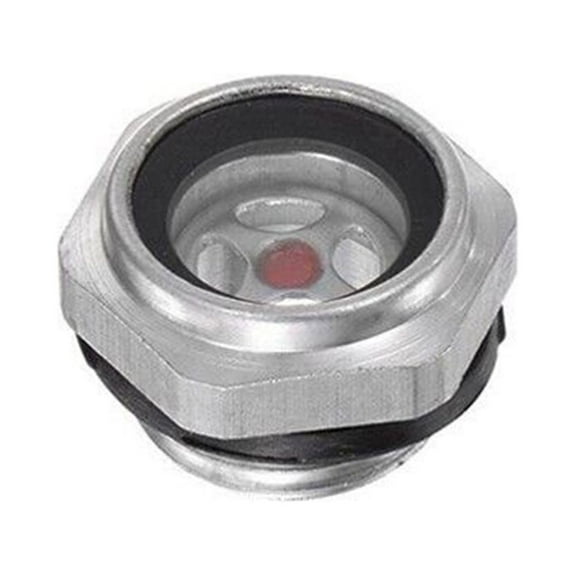 CPAN 1pcs Air Compressor Oil Level Gauge Sight Glass/ 1/2 Male Thread Aluminum