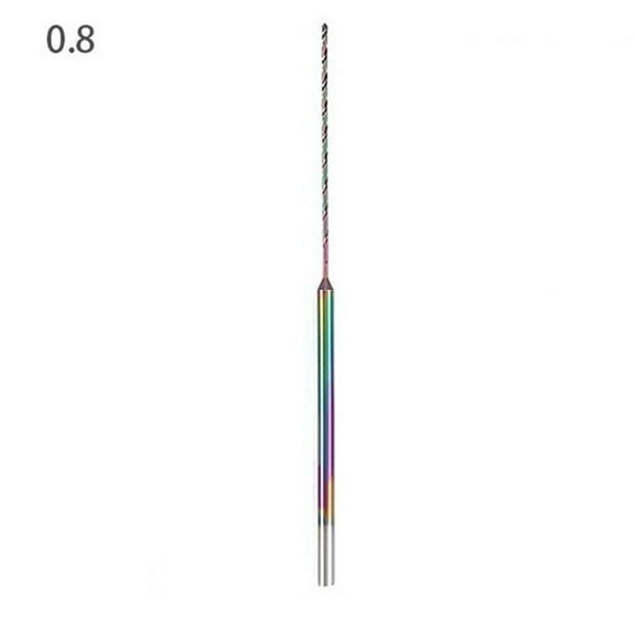 CPAN 2.35MM Shank Quenched Spiral Drill Bit Drilling Punch Needle Hardened Bits 75mm