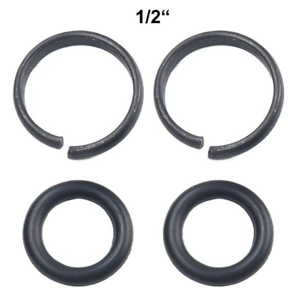 CPAN 2 Set Impact Wrench Retaining Ring Clip with O-Ring for Craftsman IR 3/8in 1/2in