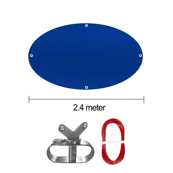 CPAN 210D Oxford Cloth Winter Pool Cover for Above Ground Pools - Easy Installation &