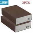 thumbnail image 1 of CPAN 2PCSGrit 60-320# Wall Grinding Sponge Sand Block Sandpaper Polished Sand Brick, 1 of 9