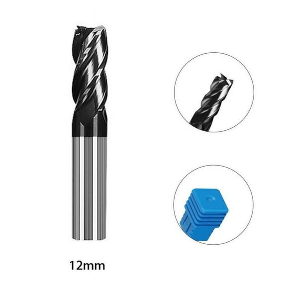 CPAN 4 Flute HRC50 1-12mm Tungsten Steel Carbide End Mill Machine CNC Milling Cutter