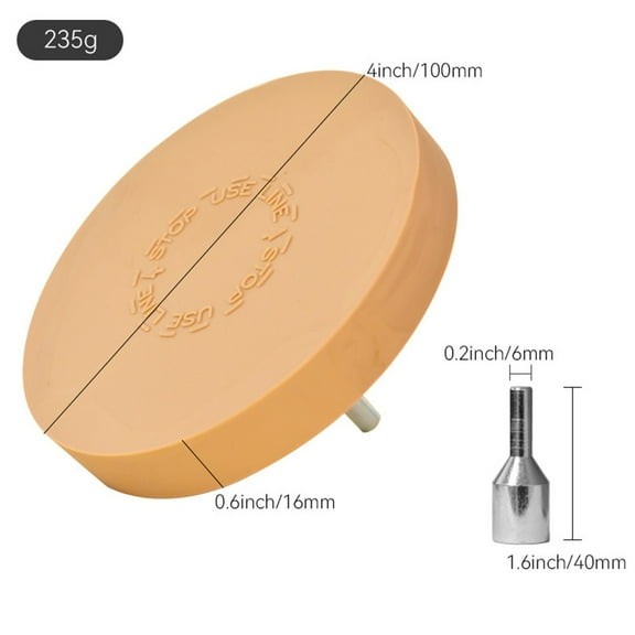 CPAN 4in 3.5in Car Decal Remover For Glue Rubber Eraser Wheel Remove Adhesive Sticker