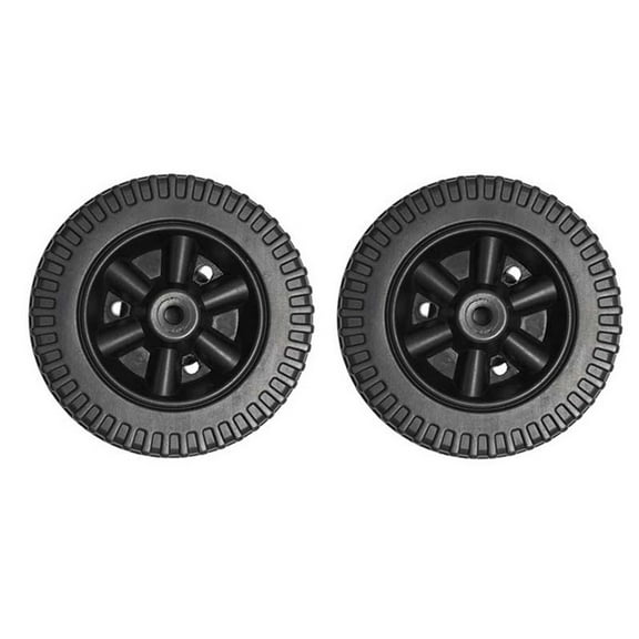 CPAN 6\" Grill Wheels Replacement Parts for Charbroil Gas Grills and Other Brands 2pcs