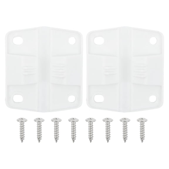 CPAN Cooler Replacement Hinges (2-Pack), Perfect Fix for Damaged Hinges, Includes 2 hard-wearing Plastic Hinges & 8 Mounting Screws, Suitable for Coleman Cooler Models