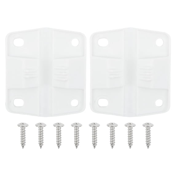 CPAN Cooler Replacement Hinges (2-Pack), Perfect Fix for Damaged Hinges, Includes 2 hard-wearing Plastic Hinges & 8 Mounting Screws, Suitable for Coleman Cooler Models