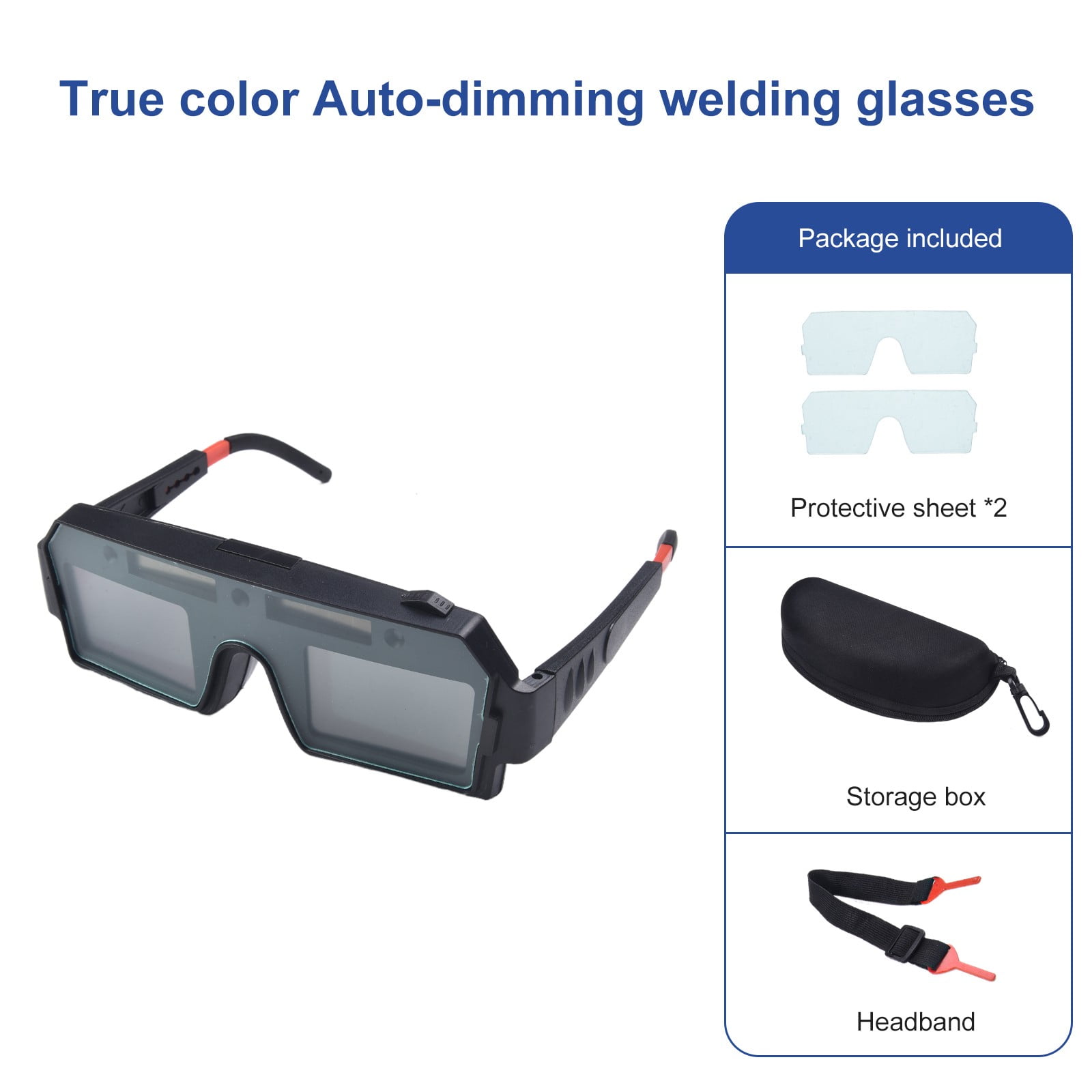 CPAN Dimming Welding Glasses Arc Welding Solar Special Antiglare