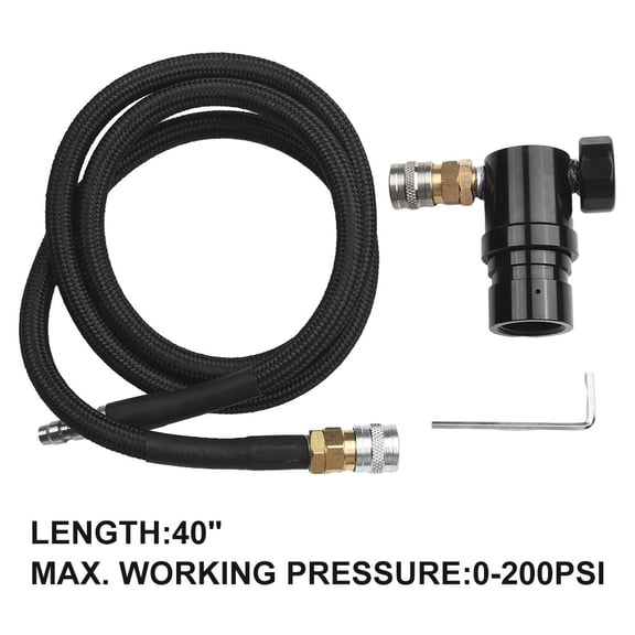 CPAN ForPaintball MR GEN2 Regulator W Foster Coupler & Remote Hose