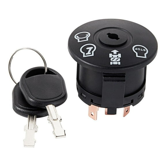 CPAN Ignition Starter Switch For Craftsman LT1000 LT2000 LT3000 Riding Lawn 193350 4 POSITION 7 Terminals Ignition Switch Replace
