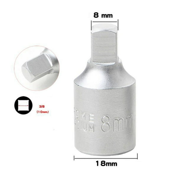 CPAN Oil Sump Drain Plug Socket Wrench 3/8 Drive Auto Repairing Gearbox Screw Wrench