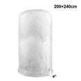 thumbnail image 1 of CPAN Plant Frost Protection Bags Winter Garden Cover Reusable Non-Woven Fabric Tree Shrub Jacket Cold Weather Plant Protector 1 Pcs 200×240cm white, 1 of 4