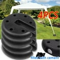 CPAN Plastic Base Solar Umbrella Base Outdoor Canopy Tent Leg Weights