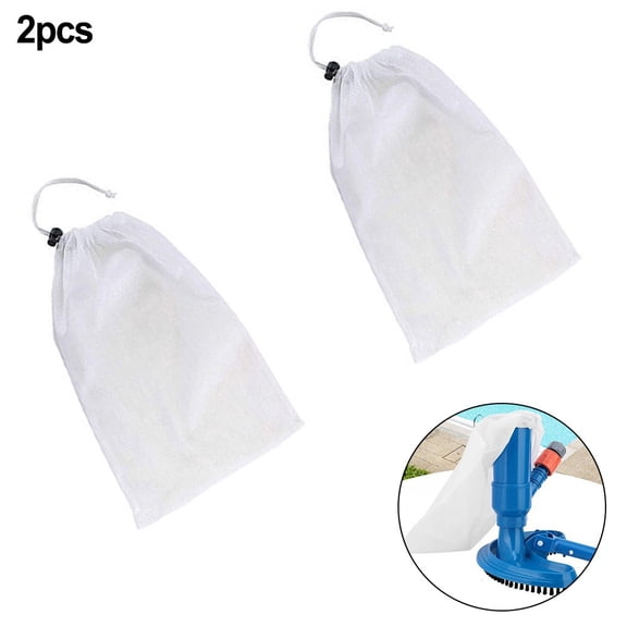 CPAN Pool Cleaner Bags Swimming Pool Vacuum Suction Head Leaf Mesh OPP Plastic Bags
