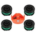 thumbnail image 1 of CPAN SF-080 String Trimmer Spool Replacement for SF-080-BKP GH3000 SF-080 Replacement String Grass Trimmer Line Spool 20ft Auto Feed Single Trimmers Line Cord 4 Pack, 1 of 10