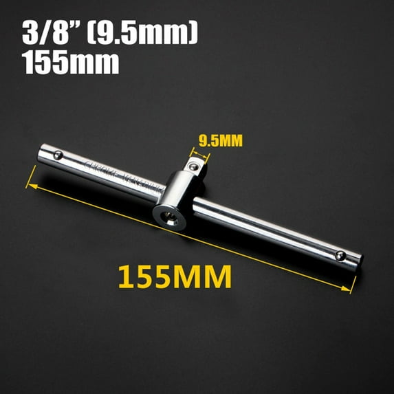 CPAN Socket Wrench Slide Bar Extension Sliding T Bar Sliding Rod Repair Tool for Car