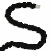 CPAP Hose Covers - Made in The USA - Soft Fleece CPAP Tube Cover with No Zipper and Ties - 9 ft. Long BiPAP & CPAP Insulated Hose Cover for 6 ft. & 8 ft. by Designs by DaVal (Black)