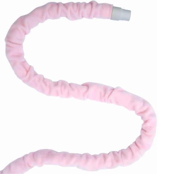 CPAP Hose Covers - Made in The USA - Soft Fleece CPAP Tube Cover with No Zipper and Ties - 9 ft. Long BiPAP & CPAP Insulated Hose Cover for 6 ft. & 8 ft. by Designs by DaVal (Pink)