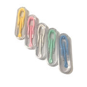 CPAP Planet Soft Contact Lens Inserter and Remover Travel Case Kits, 5 Pack Set, Silicone Tip Tools for Clean, Hygienic Support, Portable and Compact, BPA-Free Plastic