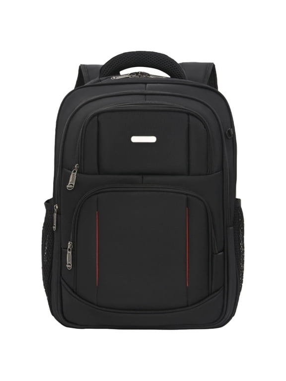 Travel Backpack, Travel Bag with Large Capacity, Black Oxford Fabric, Adjustable Straps, Breathable Back Panel, Multiple Storage Pockets