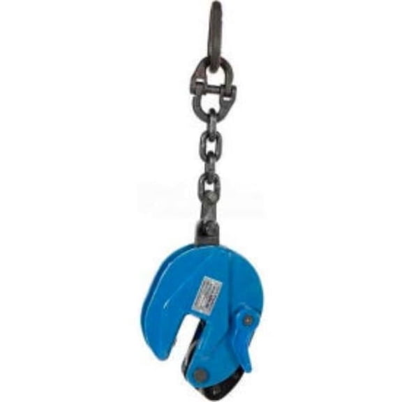 CPC-20 2000 lbs Vertical Plate Clamp with Chain Lifting Attachment