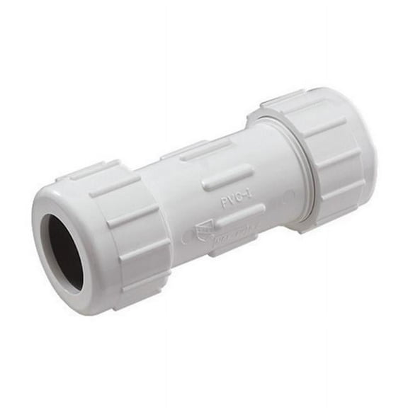 CPC-4000 150 Psi Compression Coupling Schedule 40 PVC Rubber Adapter 4 in.