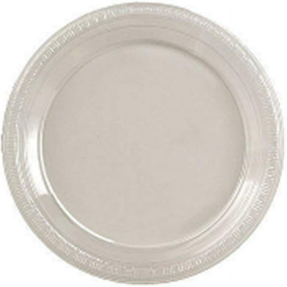 CPC 6644C1 6 in. Disposable Lightweight Clear Plastic Plate, Case of 40