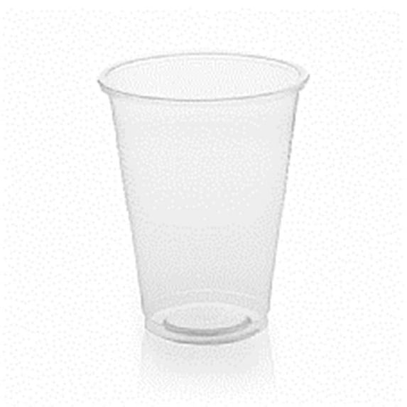 CPC FK7 7 oz Disposable Translucent Lightweight Plastic Cups Set of 100