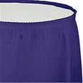 thumbnail image 1 of CPC SKIRTPB 29 in. x 14 ft. Purple Disposable Vinyl Table Skirt, 1 of 1