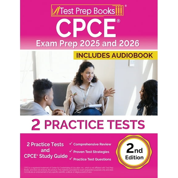 CPCE Exam Prep 2025 and 2026: 2 Practice Tests and CPCE Study Guide [2nd Edition], (Paperback)