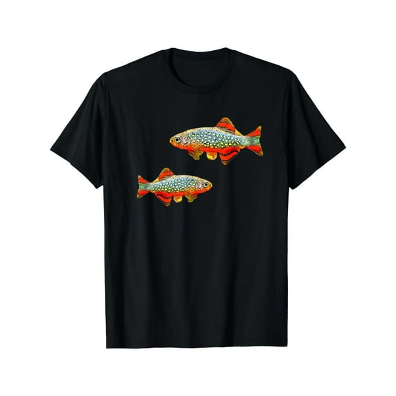 CPD Nano Fish Lovers Galaxy Rasbora Celestial Pearl Danio T-Shirt