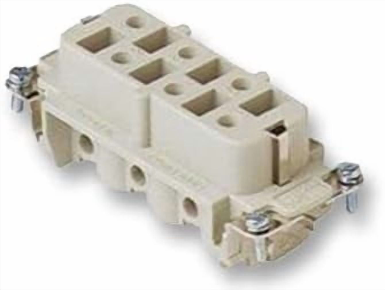 Pe Insert , CPF-06, Female Insert, 6 Poles + PE, Screw Terminal Connection ...