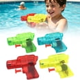 thumbnail image 1 of CPHDW7 6 Pack Small Water Gun Toy, Mini Squirt Blaster with Smooth Edges, Lightweight Transparent Plastic Water Blaster for Pool Parties and Outdoor Games, 1 of 7