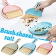 thumbnail image 1 of CPHDW7 Mini Desktop Broom and Dustpan Set, Small Cleaning Brush with Sturdy Plastic Handle and High Elasticity Bristles, Compact Sweeper for Desk Table Office Car, 1 of 7