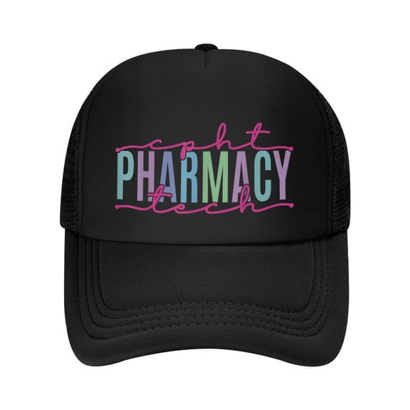 CPHT Certified Pharmacy Technician Tech Teams Medication Baseball Cap