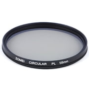 58mm CPL Circular Polarizer Camera Lens Filter with Optical Glass for Cameras - Photo Quality and Reduce Glare