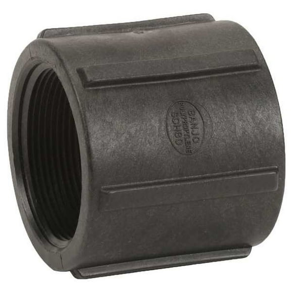 CPLG200 Banjo Polypropylene Pipe Fitting, Coupling, Schedule 80, 2" NPT Female