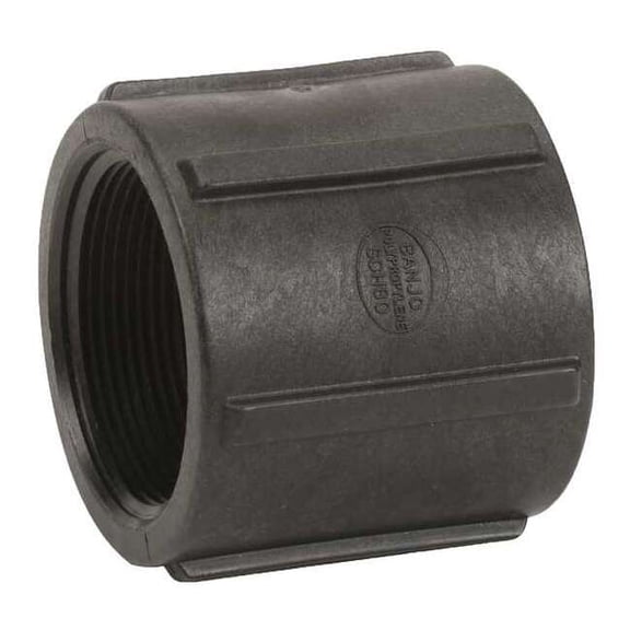 CPLG200 Banjo Polypropylene Pipe Fitting, Coupling, Schedule 80, 2" NPT Female