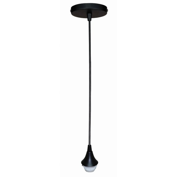 CPM-MBK Craftmade Lighting Design-A-Fixture - One Light Mini Pendant - 4.25 inches wide by 85.75 inches high-Matte Black Finish -Traditional