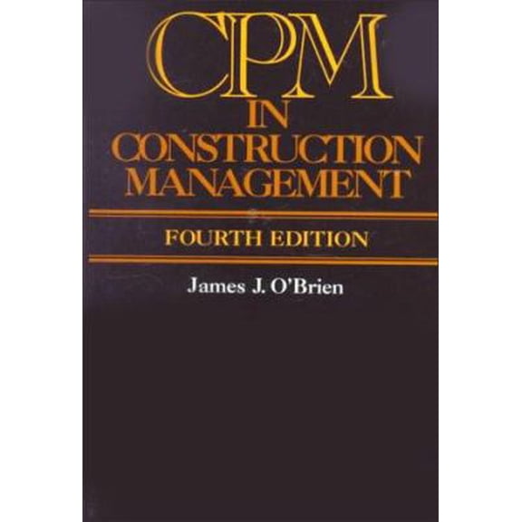 Pre-Owned Cpm in Construction Management (Hardcover) 0070479216 9780070479210
